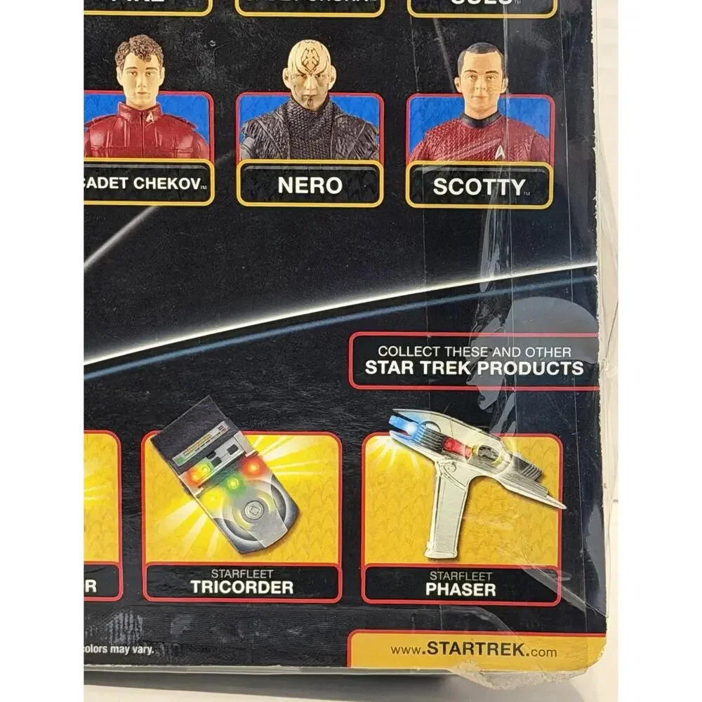 2009 Playmates Star Trek Warp Collection Scotty Action Figure & Accessories NOS